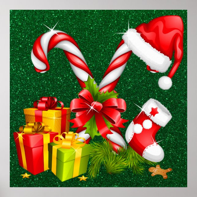 Póster Navidades Tratan al Poster (Frente)