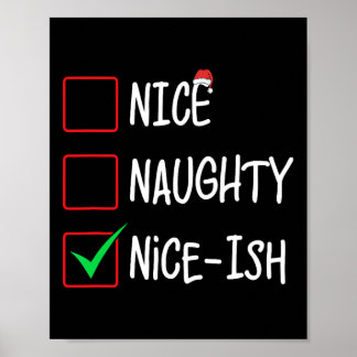 Póster Navidades traviesos de Niza List Santa Claus
