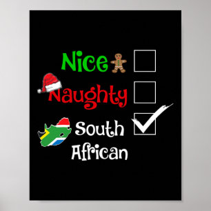Póster Navidades traviesos de Sudáfrica