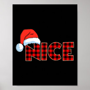 Póster Navidades traviesos O Agradables Pareja Búfalo Roj