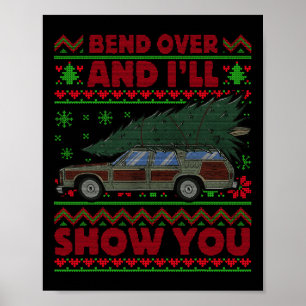 Póster Navidades Vacation Bend Y te enseñaré Xma