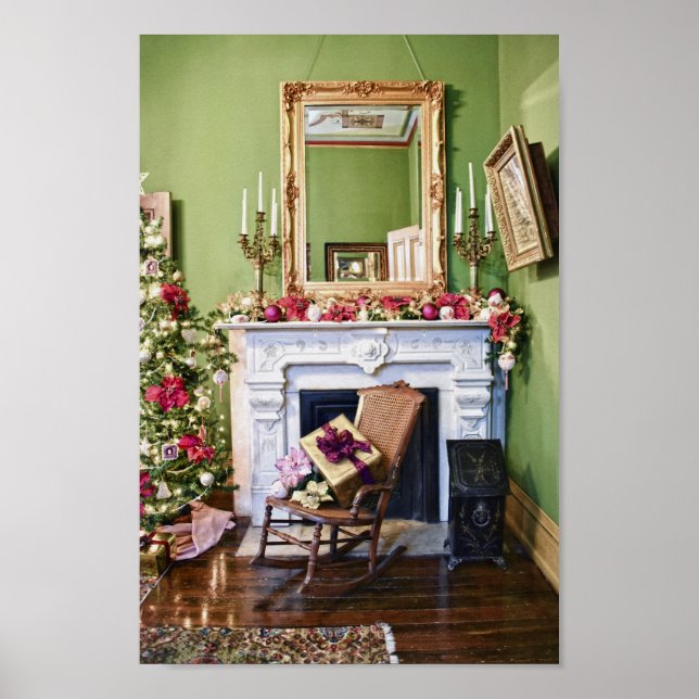 Póster Navidades victorianos, independencia, Missouri (Frente)