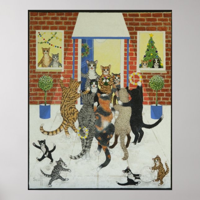 Póster Navidades villancicos (Frente)