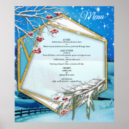 Póster Navidades y Año Nuevo 2024