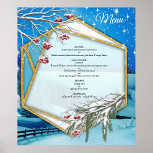 Póster Navidades y Año Nuevo 2024