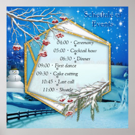 Póster Navidades y Año Nuevo 2024