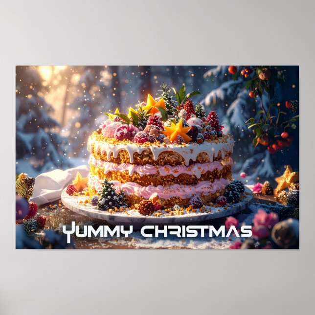Póster Navidades YUMMY (Frente)