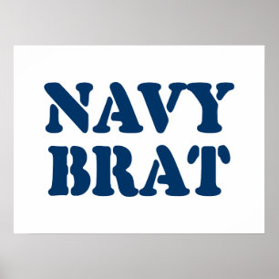 PÓSTER NAVY BRAT