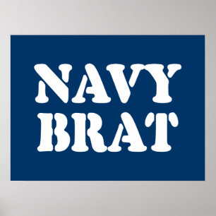 PÓSTER NAVY BRAT