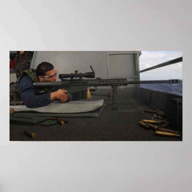 Póster Navy Sniper (Frente)
