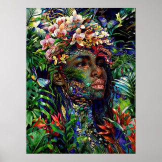 Póster “Nayari” - Jungle Mirage - Women In Amazonia  