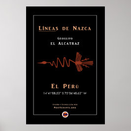 Póster Nazca Geoglyphs-Alcatraz