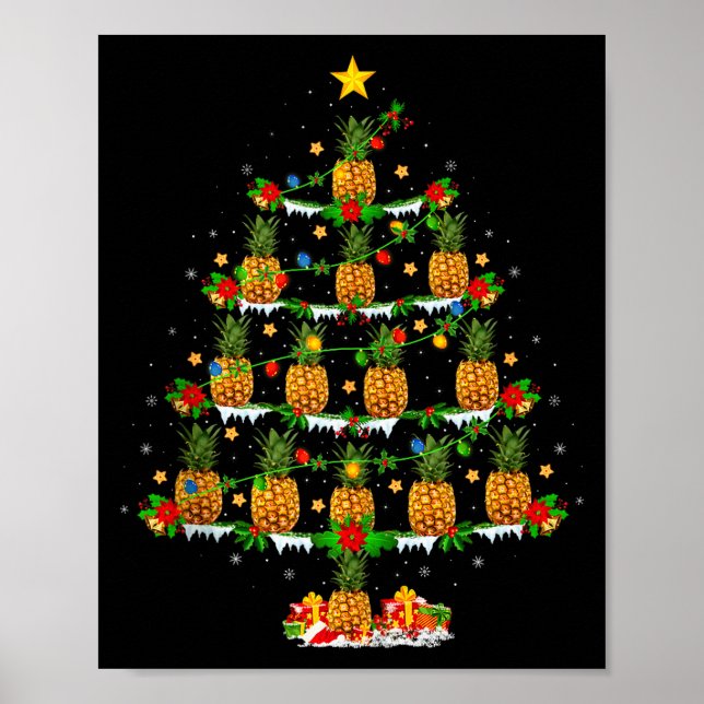 Póster Ne Christmas Tree Lights Funny Ne Xmas Tank Top  (Frente)