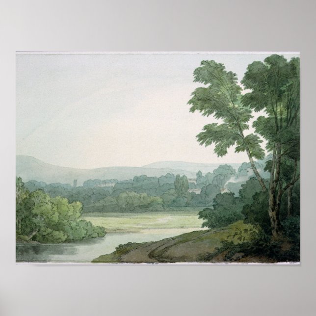 Póster Near Washfield, Devon (Frente)