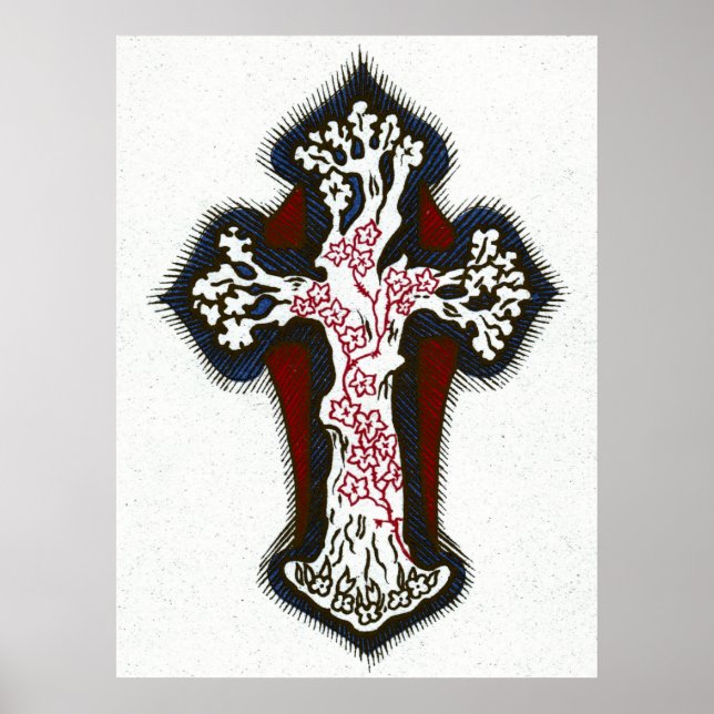 Póster Nearer my God to Thee Cross (Frente)