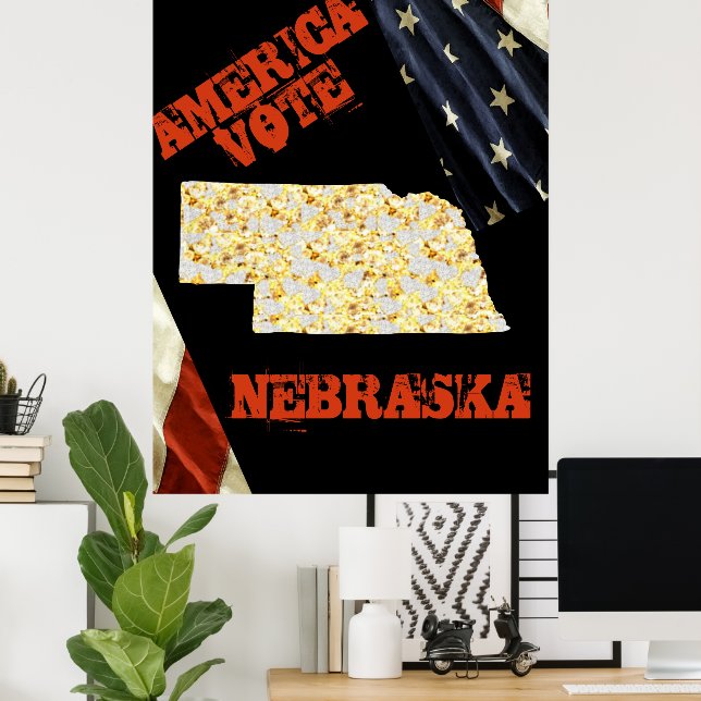 PÓSTER NEBRASKA  (Oficina en casa)