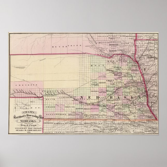 Póster Nebraska (Frente)