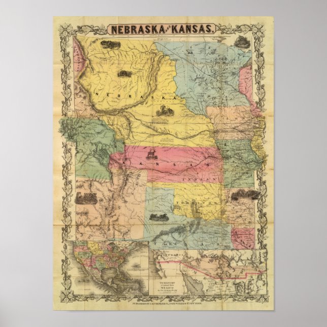 Póster Nebraska y Kansas 2 (Frente)