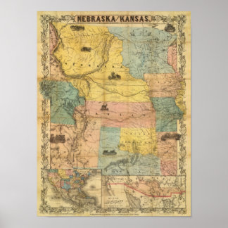 Póster Nebraska y Kansas 2
