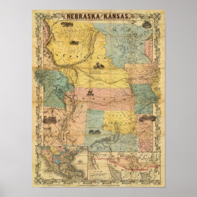 Póster Nebraska y Kansas 2 (Frente)