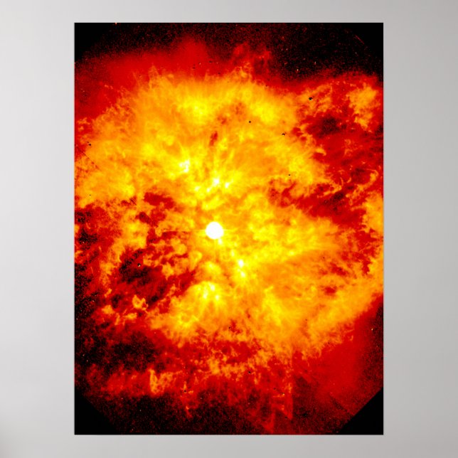 Póster Nebula M1-67 alrededor de Star WR124 (Frente)