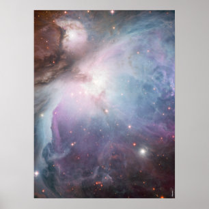 Póster Nebula Orion Astronomía estrellas del cielo beige