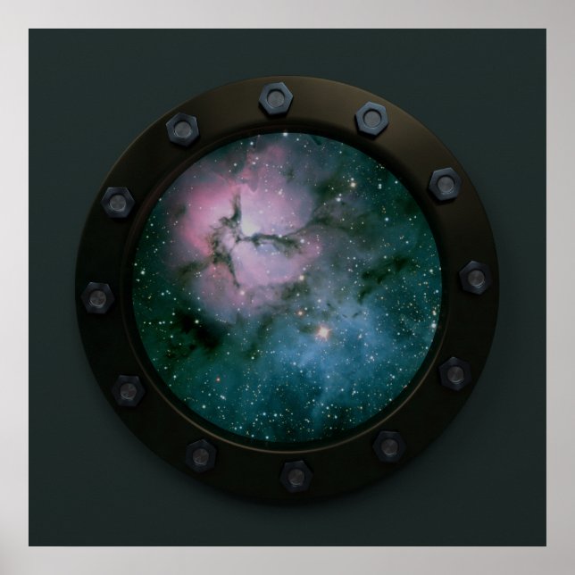 Póster Nebula Porthole (Frente)