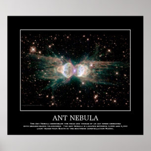 Póster Nebulosa Ant - En Constellation Norma