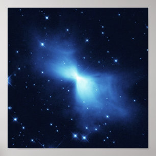 Póster Nebulosa Boomerang en la NASA espacial