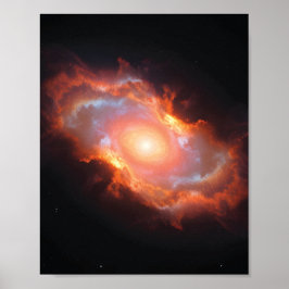 Póster Nebulosa cósmica colorida