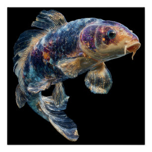 Póster Nebulosa Cósmica Koi
