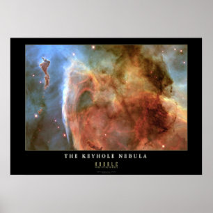 Póster Nebulosa de agujeros clave