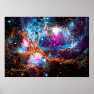 Póster Nebulosa de bogavante, NGC 6357 - Maravilla de inv
