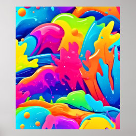 Póster Nebulosa de Colores