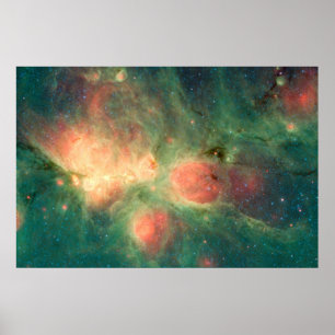 Póster Nebulosa de la Garra del Gato Vía Láctea