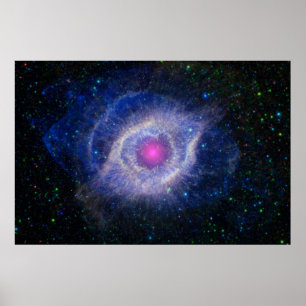 Póster Nebulosa de la hélice