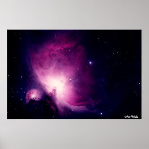 Póster Nebulosa de Orión