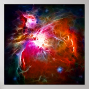 Póster Nebulosa de Orión