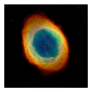 Póster Nebulosa del Anillo M57 o NGC 6720