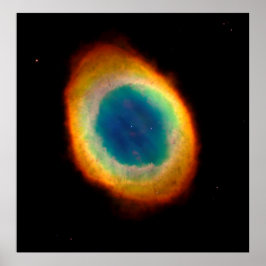 Póster Nebulosa del anillo M57 o NGC 6720, ZGOA