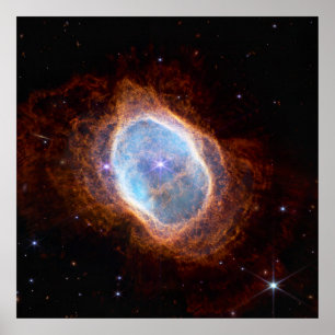 Póster Nebulosa del Anillo Sur