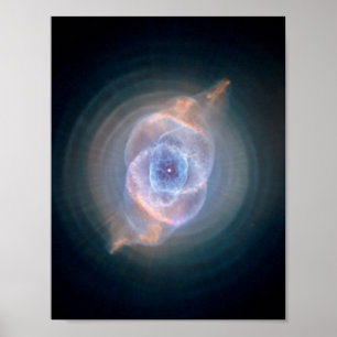 Póster Nebulosa del ojo de gatos
