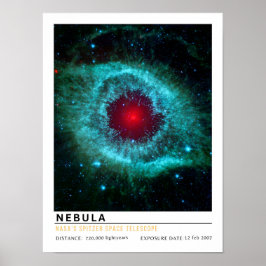 Póster Nebulosa del Ojo Educación Espacial