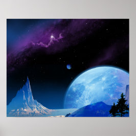 Póster Nebulosa escénica (20 x 16)