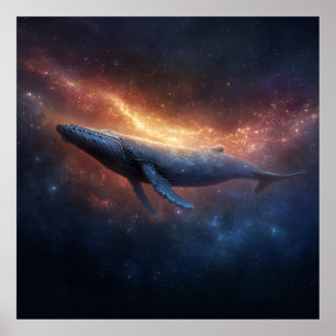 Póster Nebulosa Estrellada Jorobada