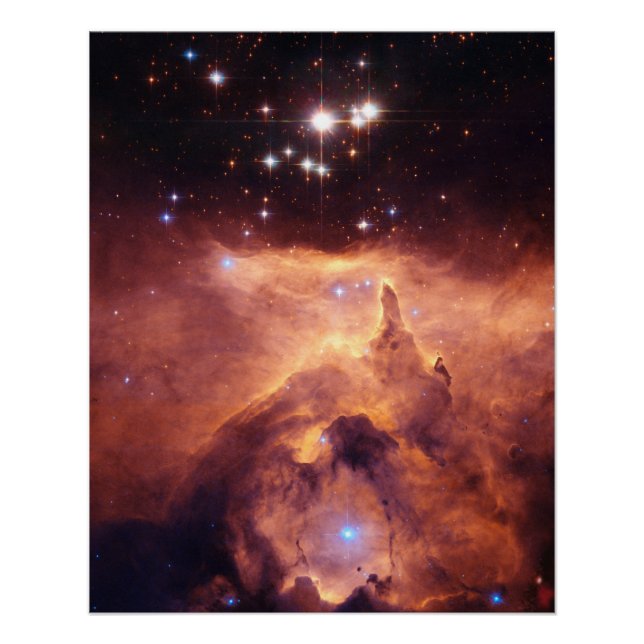 Póster Nebulosa Guerra y Paz (Anverso)
