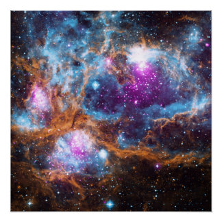 Póster Nebulosa Guerra y Paz - NGC 6357