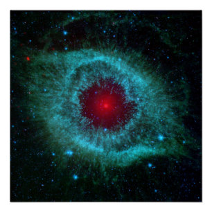 Póster Nebulosa Hélice o NGC 7293, Nebulosa Planetaria