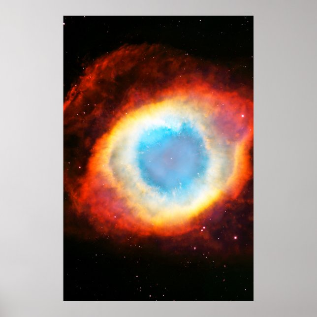 Póster Nebulosa Hélix (Frente)