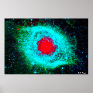 Póster Nebulosa Hélix